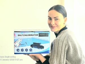 AQP Customized Salt Chlorinator 40g with Wi-Fi connectivity