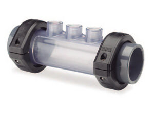 PVC electric transparent holder - 50mm